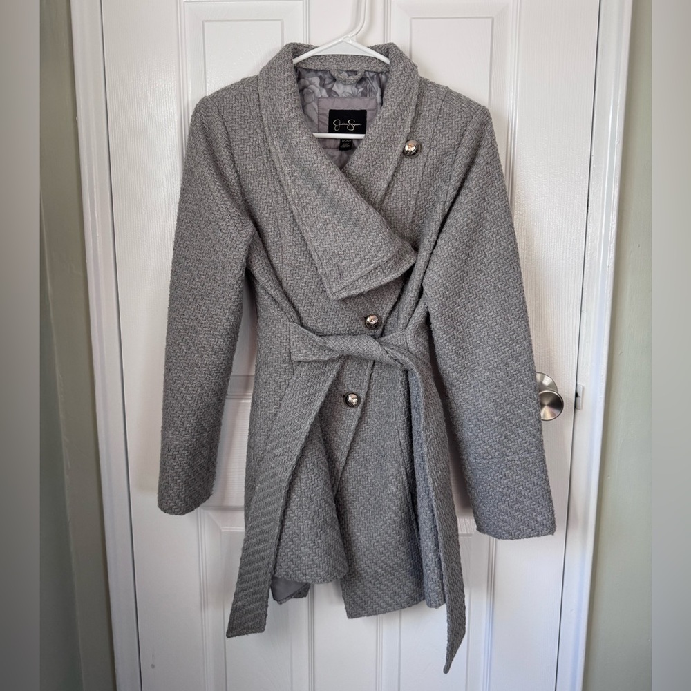 Jessica Simpson Grey Coat